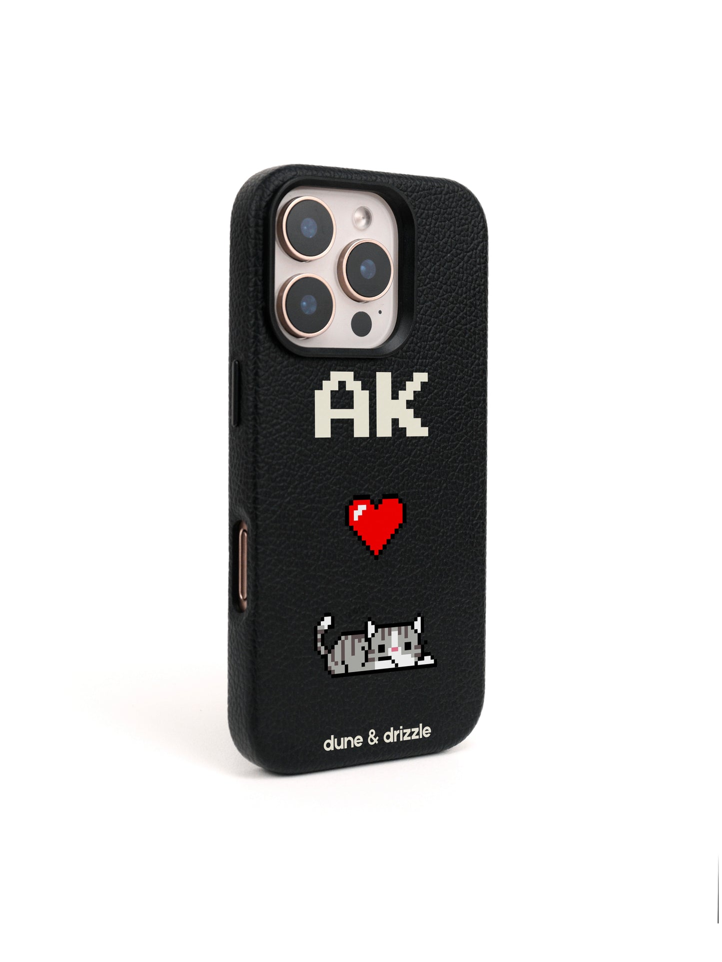 Pixel Love Cat ~ iPhone 16 Pro
