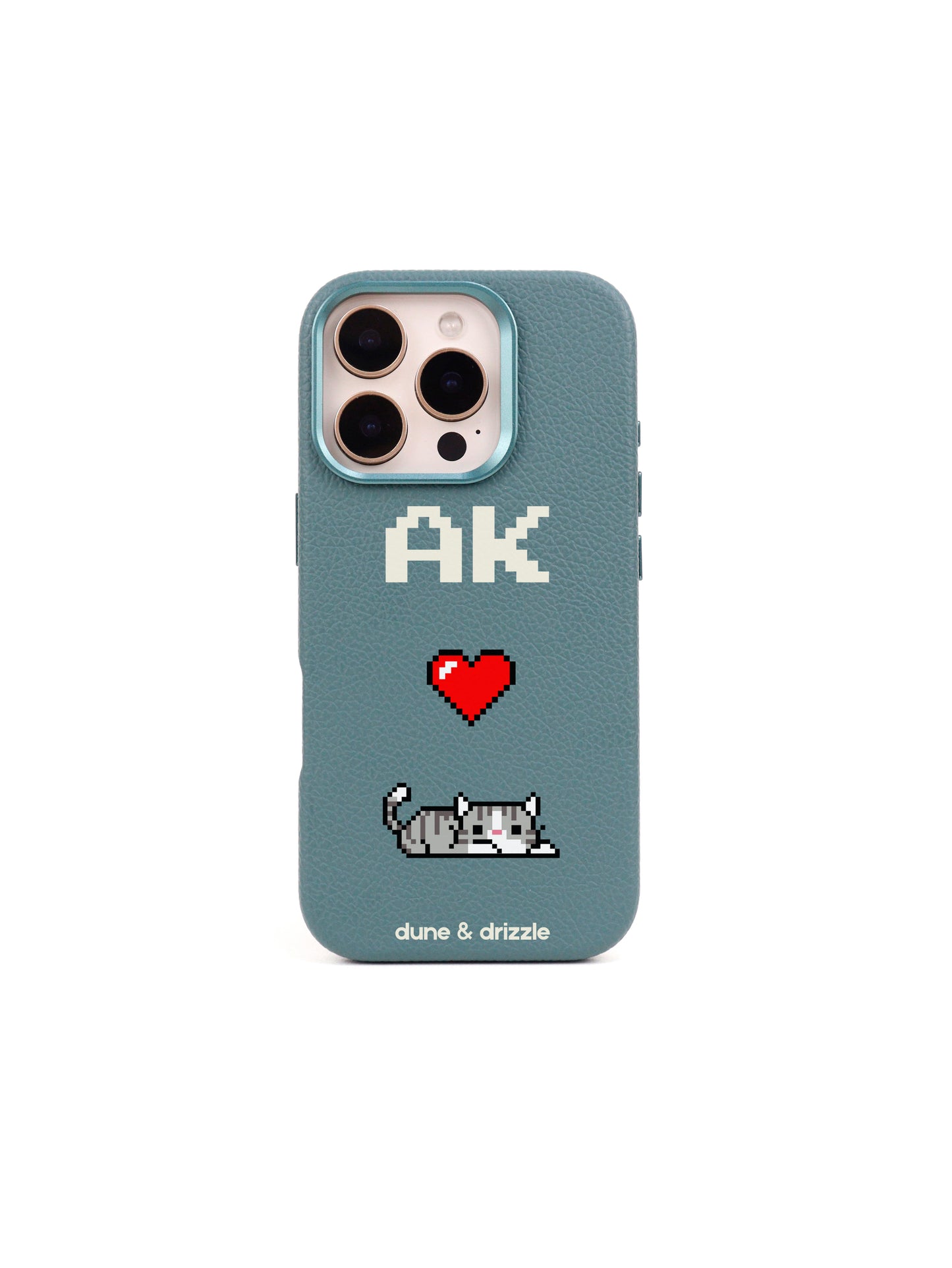 Pixel Love Cat ~ iPhone 16 Pro