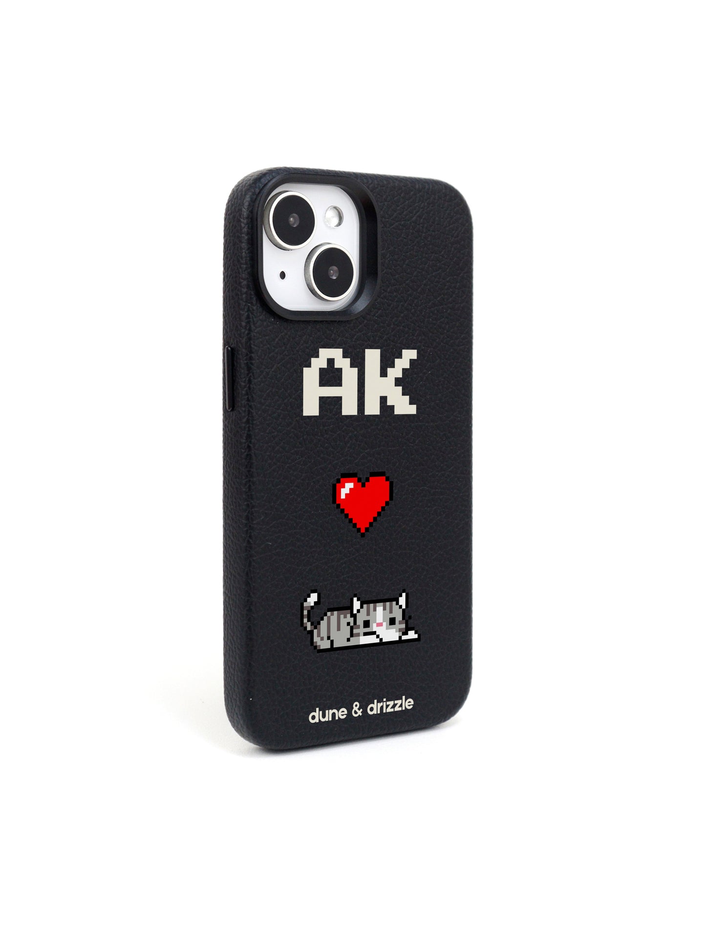 Pixel Love Cat ~ iPhone 15