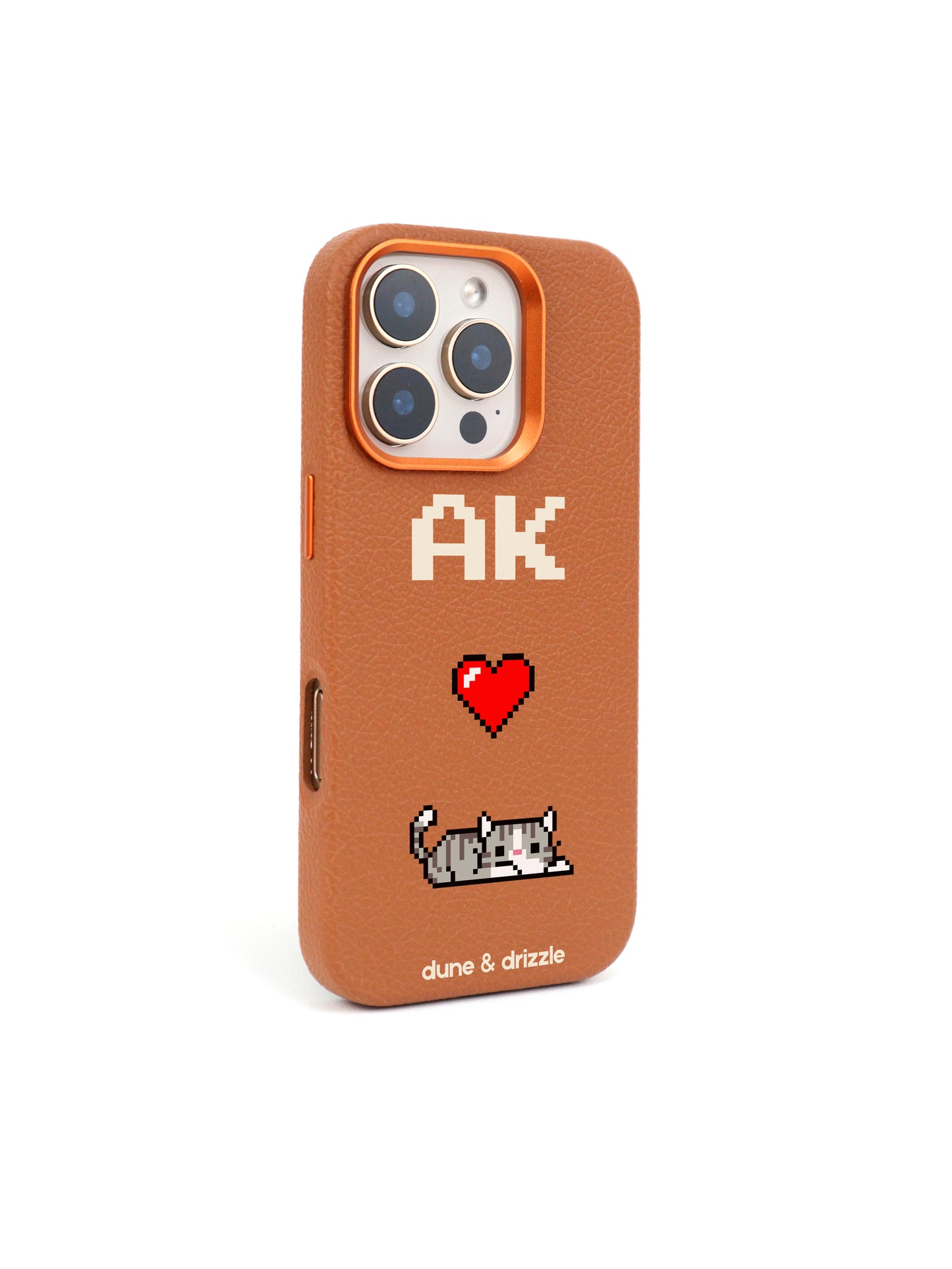 Pixel Love Cat ~ iPhone 16 Pro Max