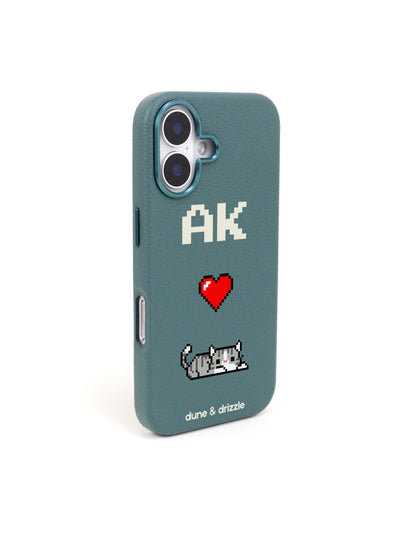 Pixel Love Cat ~ iPhone 16