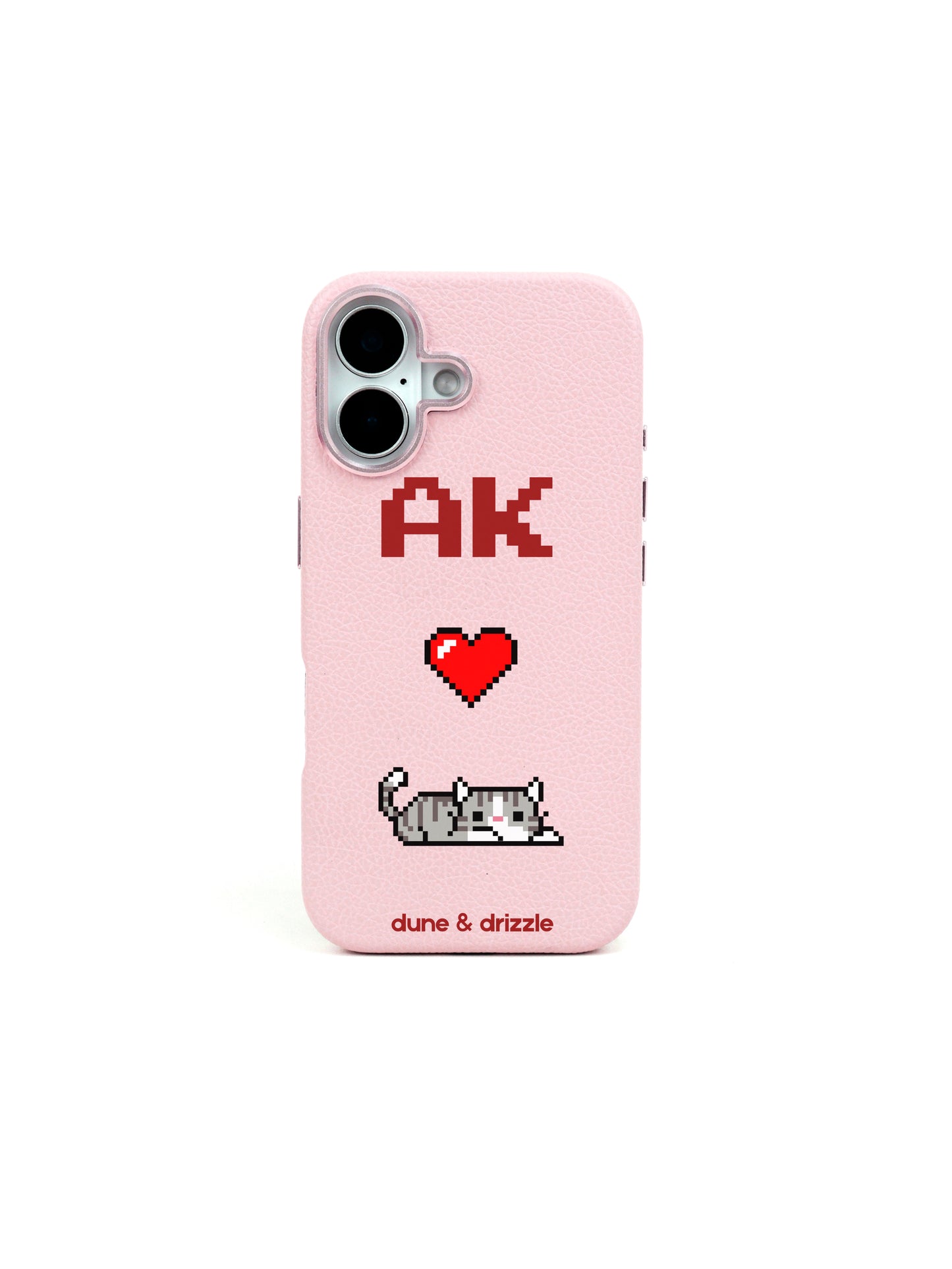 Pixel Love Cat ~ iPhone 16