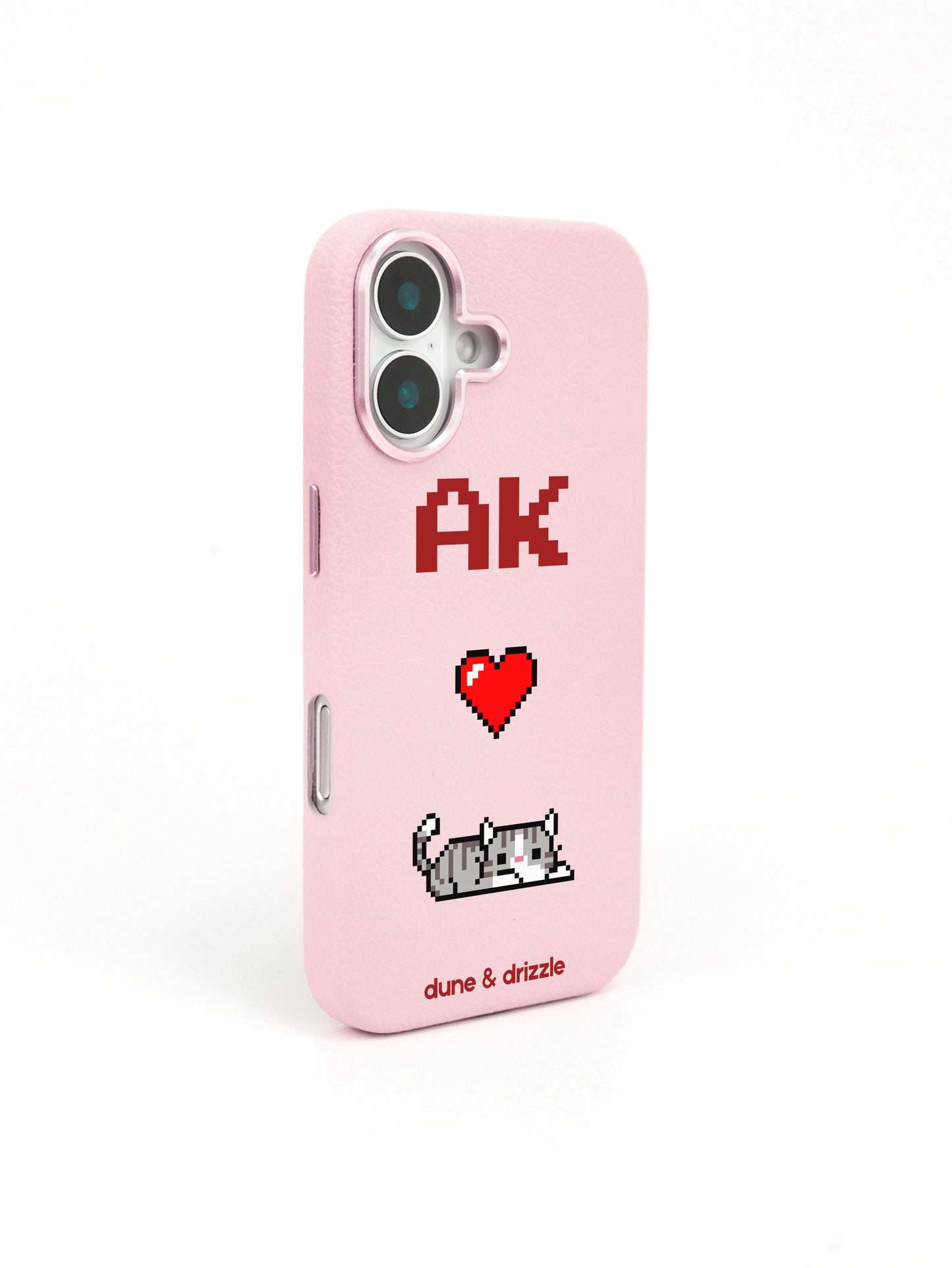 Pixel Love Cat ~ iPhone 16