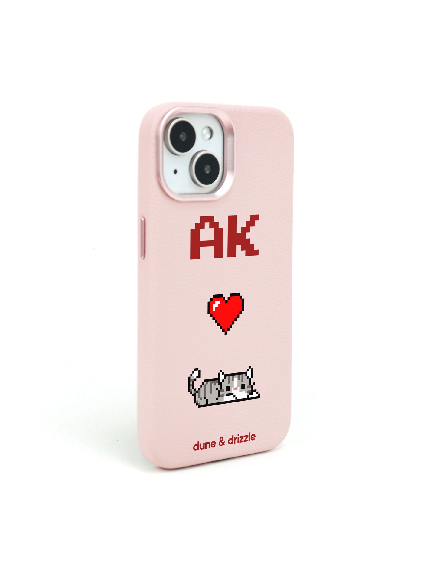 Pixel Love Cat ~ iPhone 15 Plus