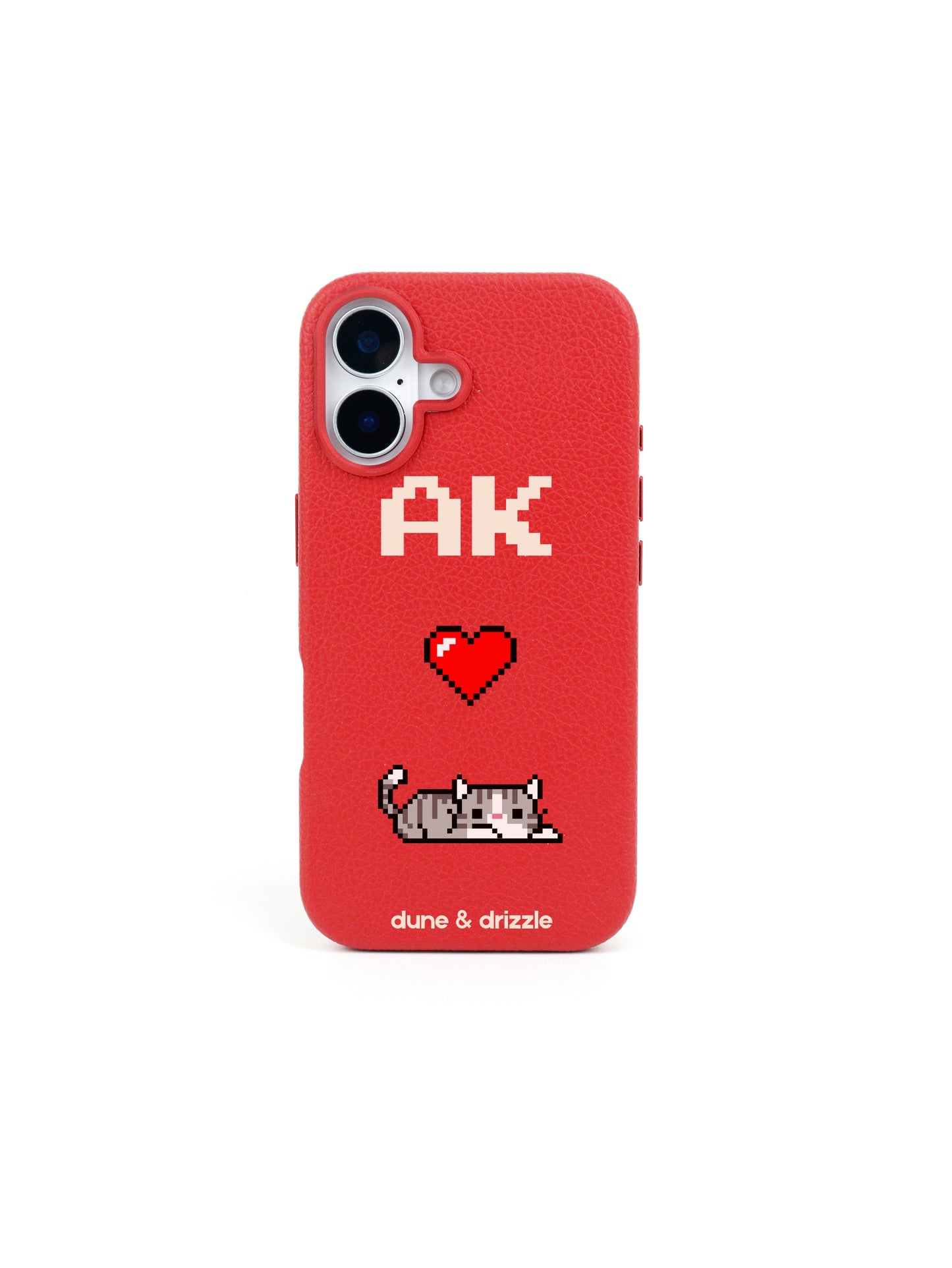 Pixel Love Cat ~ iPhone 16