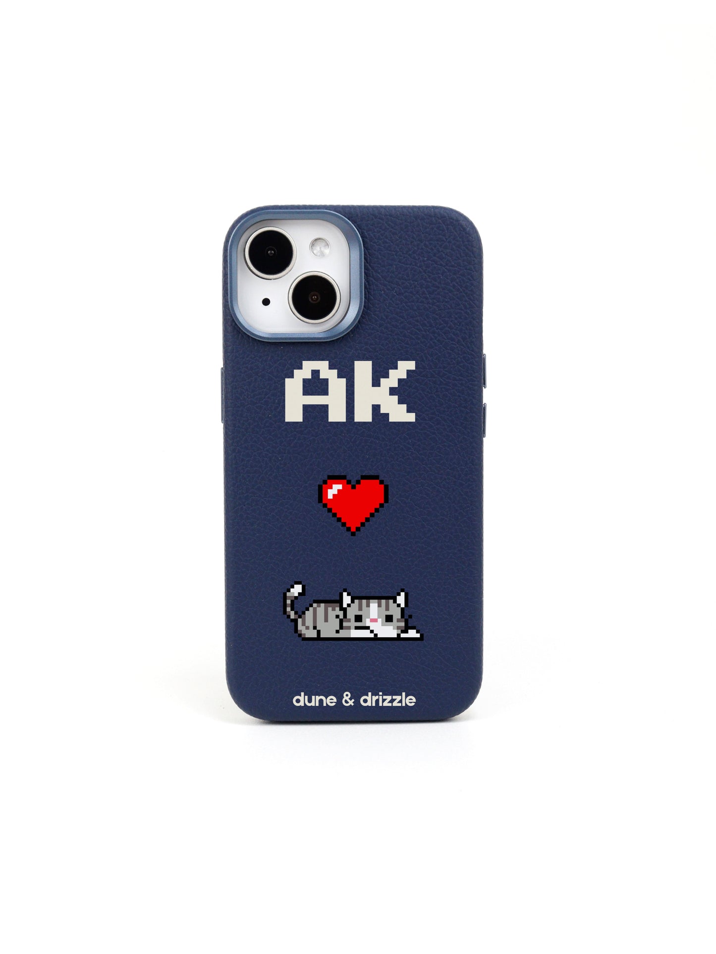 Pixel Love Cat ~ iPhone 15