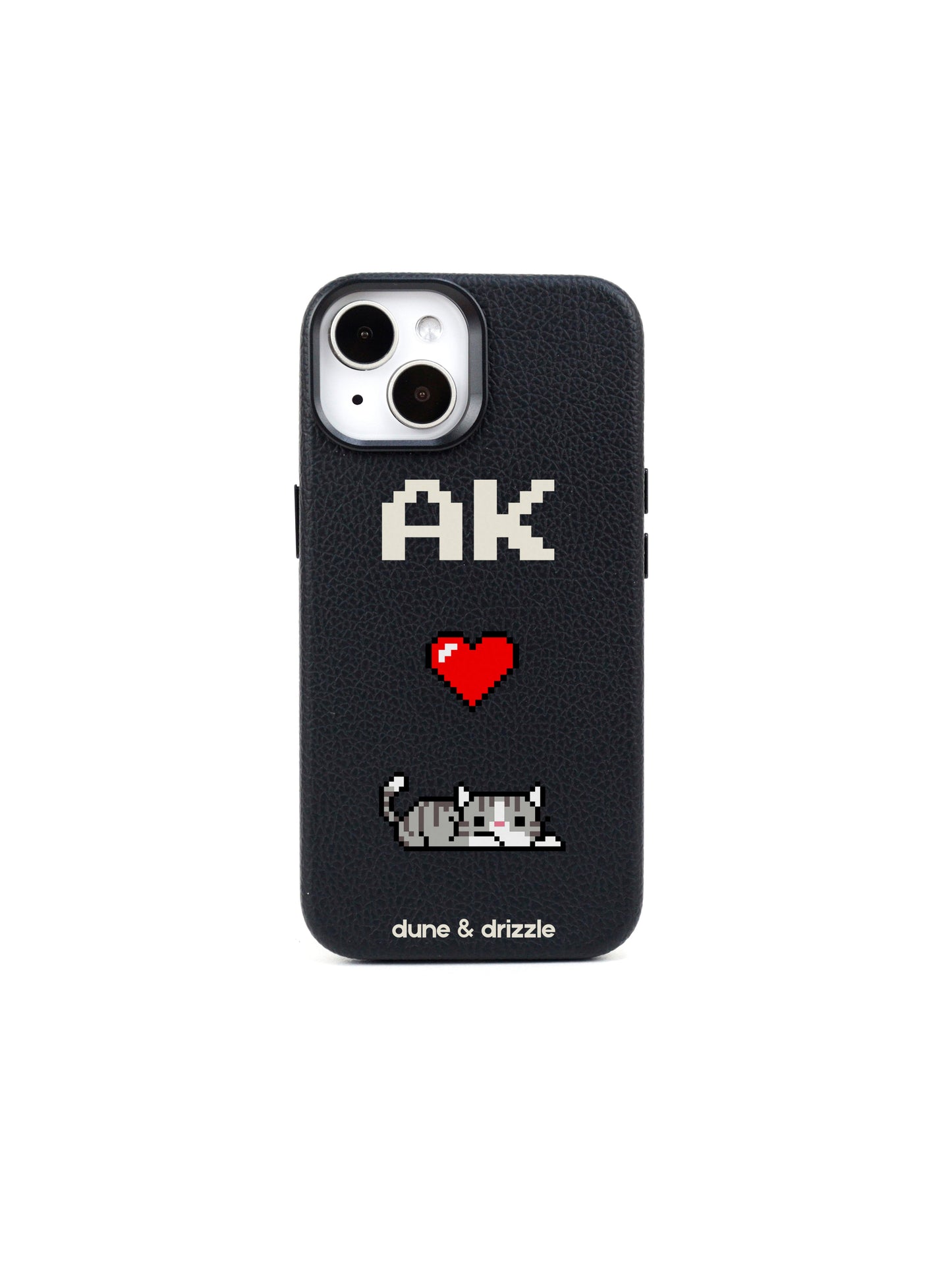 Pixel Love Cat ~ iPhone 15